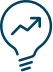 Icon of a light bulb